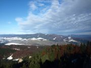 Trzy Korony , Pieniny - widok na Lubań